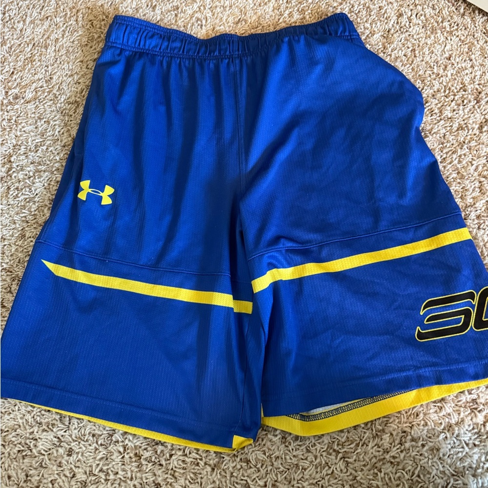 Mens Under Armour Steph Curry HeatGear Basketball Shorts